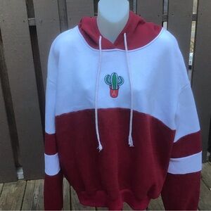 American Eagle Fleece Lined Cropped Hoodie